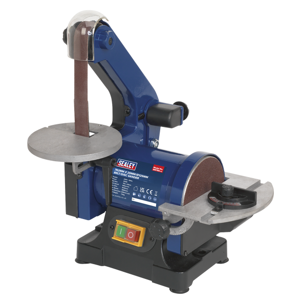 762 x 25mm Belt/125mm Disc Sander 250W