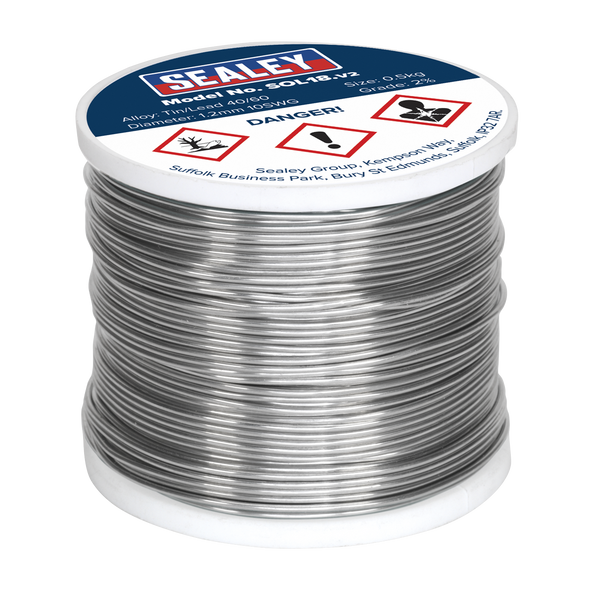 Quick Flow Solder Wire 1.2mm/18SWG 0.5kg Reel