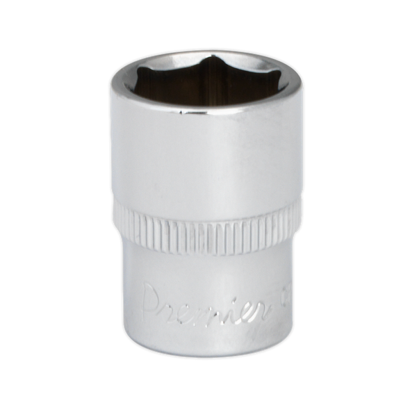 Premier Fully Polished Socket 1/4"Sq Drive 13mm
