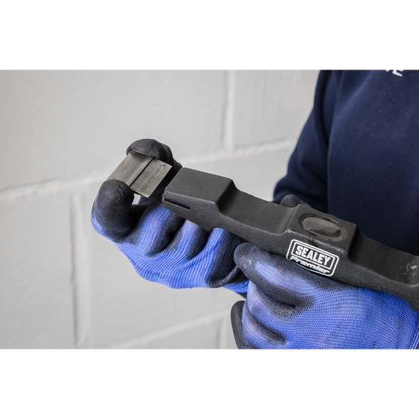 Premier Double Ended Scutch Hammer with Fibreglass Handle