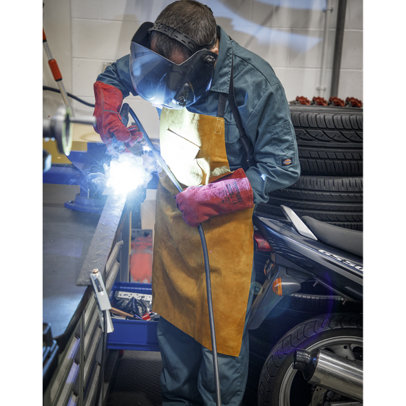 Worksafe Heavy-Duty Leather Welding Apron