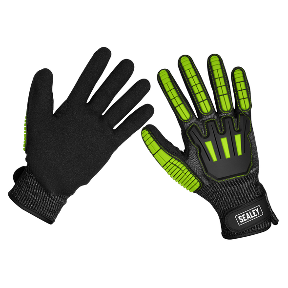 Cut & Impact Resistant Gloves, X-Large - Pair - SSP39XL