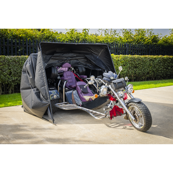 Trike/3 Motorcycle Garage Shelter 2100 x 3800 x 1900mm