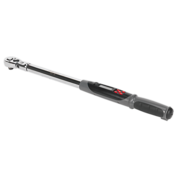 Premier Flexi-Head Digital Torque Wrench with Angle Function 1/2"Sq Drive 20-200Nm