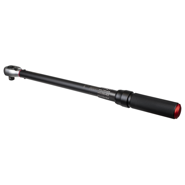 Torque Wrench Micrometer 1/2"Sq Drive Calibrated 40-220Nm - Premier Black