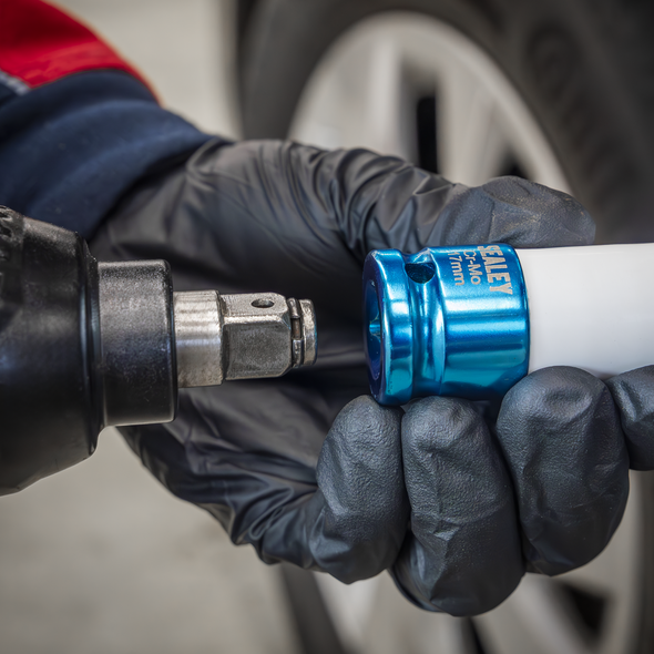 Alloy Wheel Impact Socket 1/2"Sq Drive 17mm