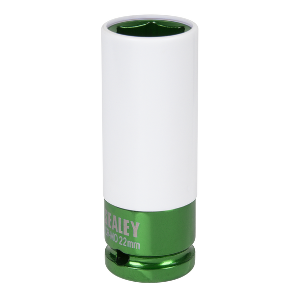 Alloy Wheel Impact Socket 1/2"Sq Drive 22mm