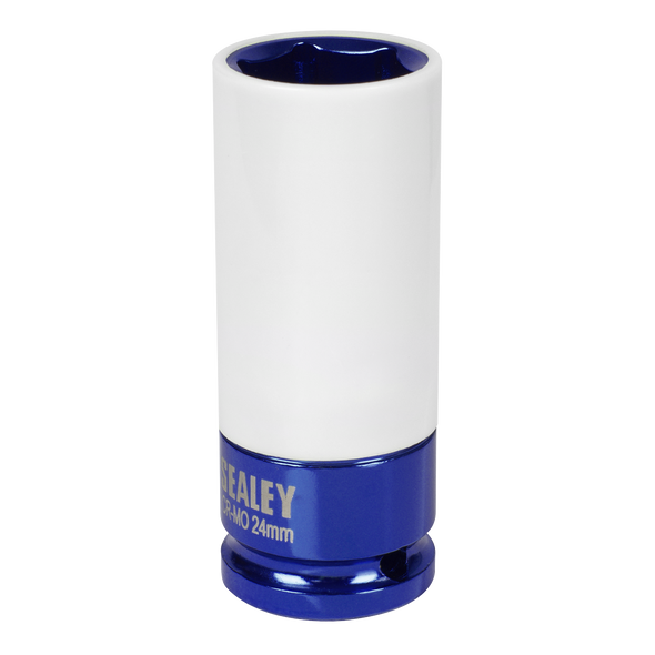 Alloy Wheel Impact Socket 1/2"Sq Drive 24mm