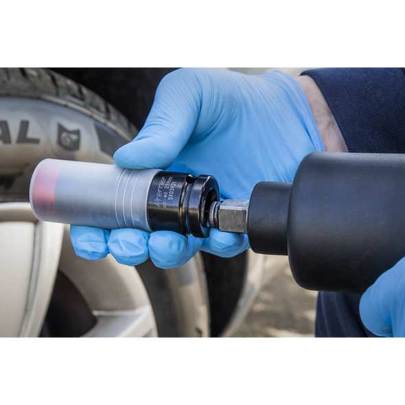 Premier Alloy Wheel Ultra-Power Impact Socket 1/2"Sq Drive 21mm