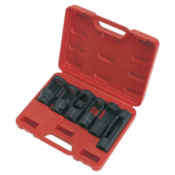 Diesel Injector Window Socket Set 1/2"Sq Drive 6pc