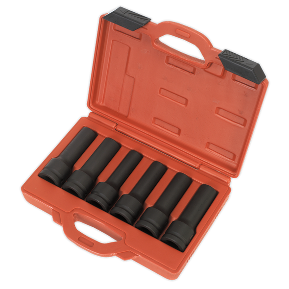 Impact & TRX-Star* Female Deep Socket Set 3/4"Sq Drive 12-Point 6pc