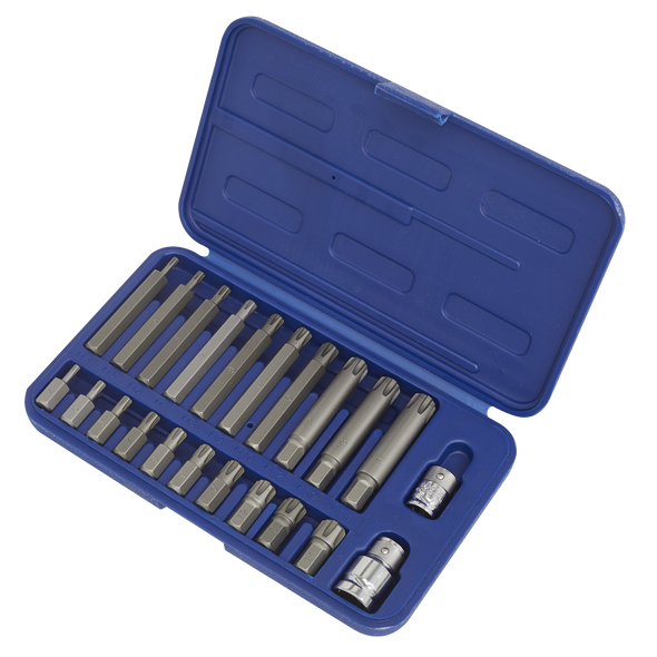 Premier Ribe Bit Set 3/8" & 1/2"Sq Drive 22pc