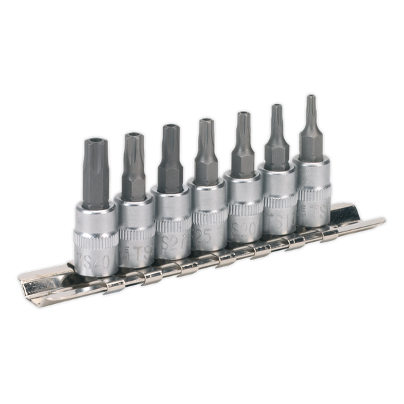 Premier TRX-TS* Security Socket Bit Set 1/4"Sq Drive 7pc