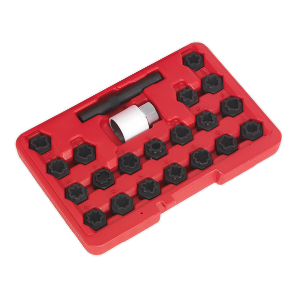 Locking Wheel Nut Key Set for Audi 22pc