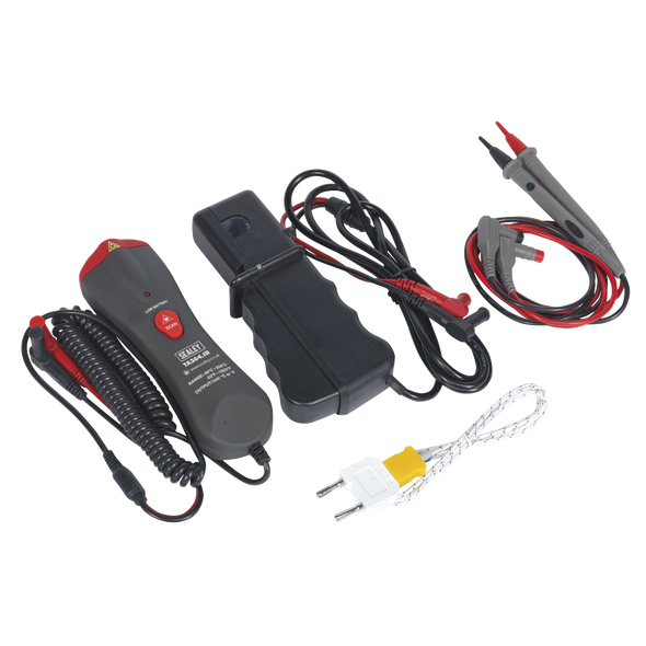 15-Function Digital Automotive Multimeter with Inductive Coupler/Infrared Temperature Probe