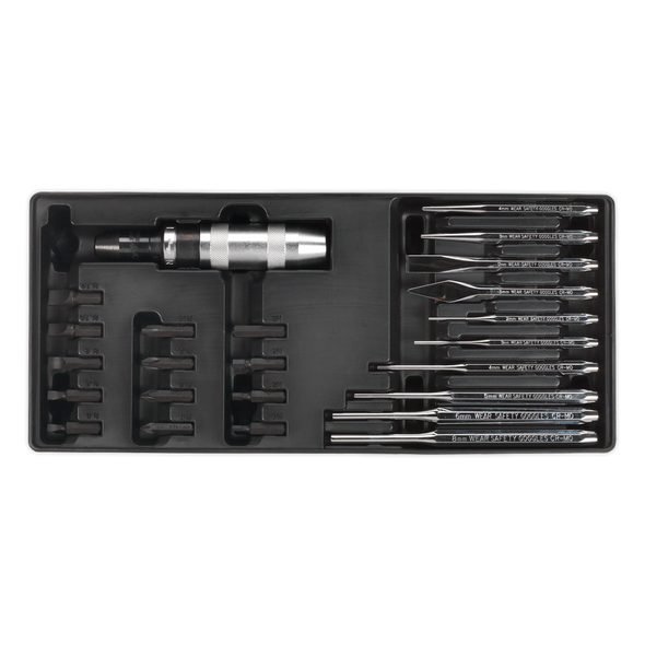 Premier Punch & Impact Driver Set with Tool Tray 25pc