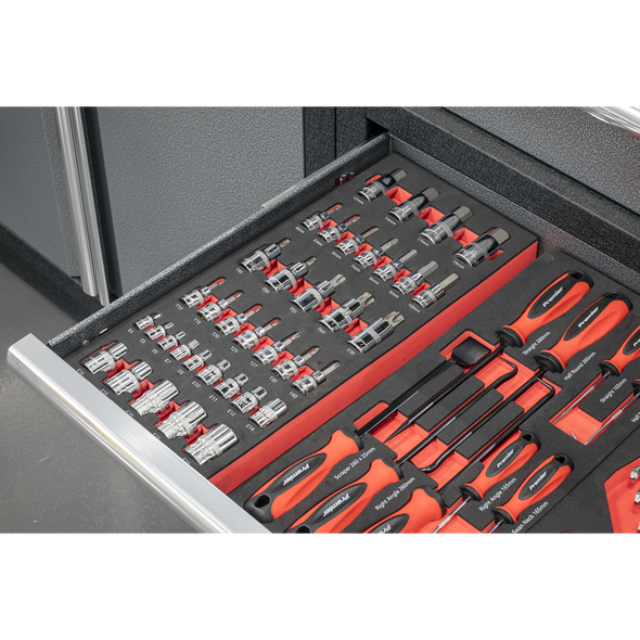 Premier Socket Bit Set with Tool Tray 37pc