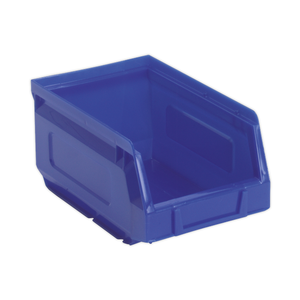 Plastic Storage Bin 105 x 165 x 85mm, Blue - Pack of 48