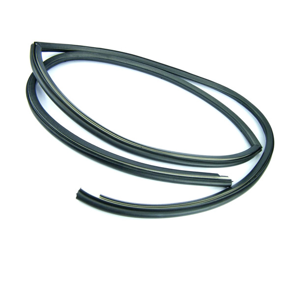 Direct Replacement Front Door Weather Seal Left Hand - LR077686 for Defender & Series 3, vehicle door weather sealing strip.