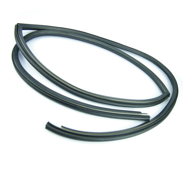 Direct Replacement Front Door Weather Seal Left Hand - LR077686 for Defender & Series 3, vehicle door weather sealing strip.