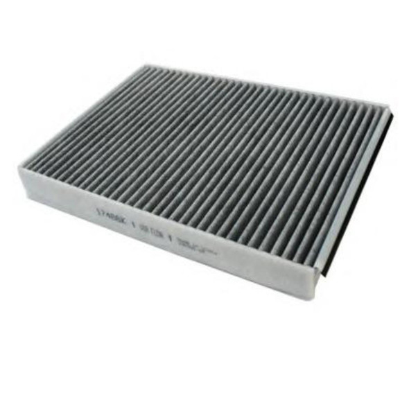 Direct Replacement Pollen Cabin Filter for Freelander 2 & Range Rover Evoque, car cabin filter with pleated design for air purification.