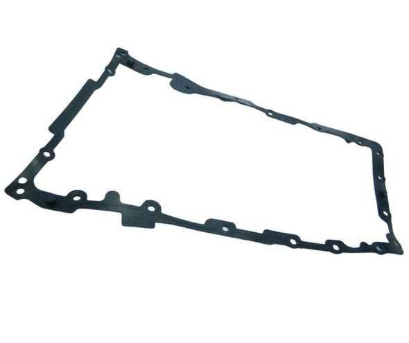 Direct Replacement Engine Sump Gasket for Discovery 2 Td5, black rubber gasket for engine oil sump sealing.