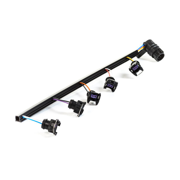 Direct Replacement Fuel Injector Harness With Rocker Gasket for Discovery 2 Td5, automotive electrical wiring harness with multiple connectors and wiring for fuel injectors.