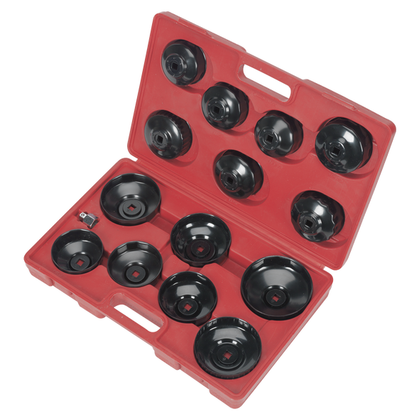 Oil Filter Cap Wrench Set 15pc