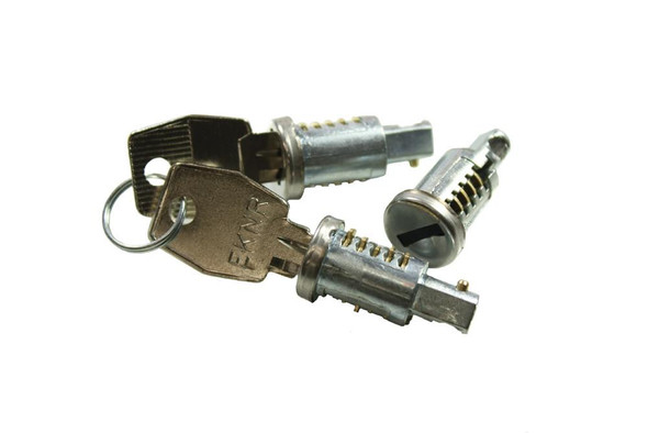 Direct Replacement Door Lock & Key Set 3 Barrel for Defender, automotive door lock cylinders with keys for Defender vehicle.