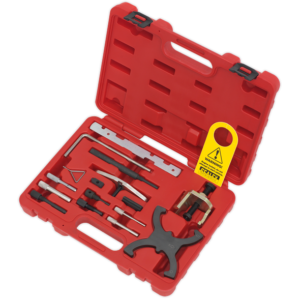 Diesel/Petrol Engine Timing Tool Combination Kit - for Ford, PSA - Belt/Chain Drive