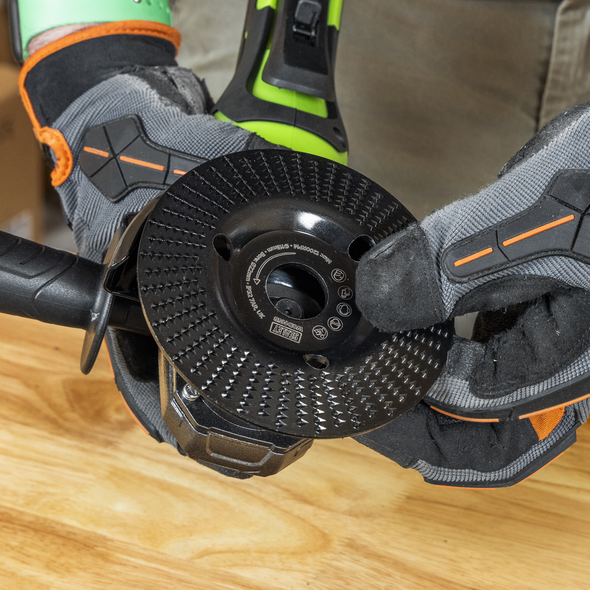 115mm Bevel Shape Wood Carving Disc 22mm Bore