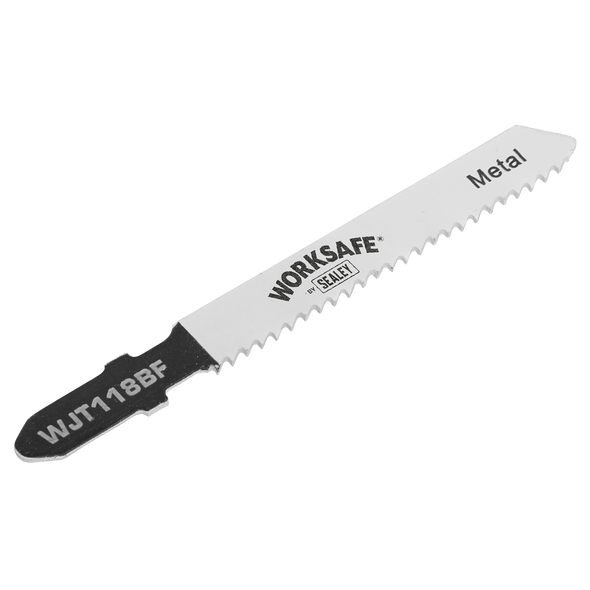 Worksafe® Jigsaw Blade for Metal 55mm 12tpi - Pack of 5 - WJT118BF