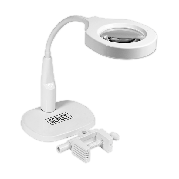 Dimmable Dual Mounting Magnifying Worklight 45 SMD LED 230V