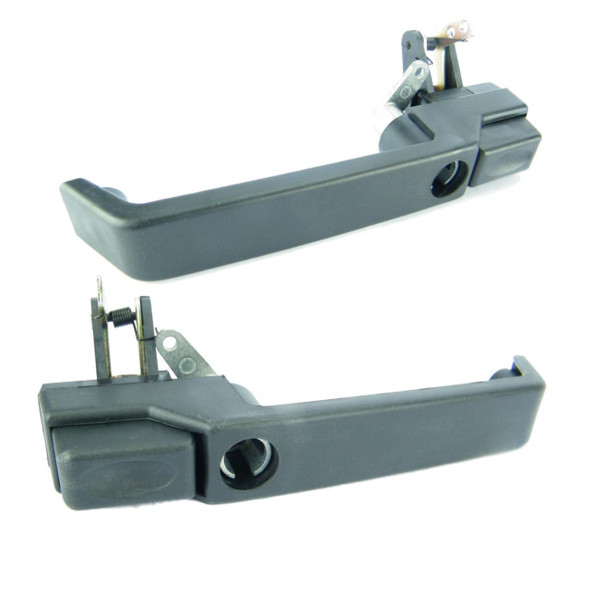 Direct Replacement Front Door Handles Push Button for Defender, car door handles with push button mechanism for Defender vehicle.