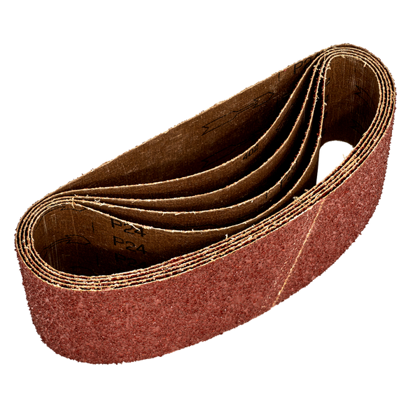 Worksafe® 75 x 533mm Sanding Belt 40Grit - Pack of 10