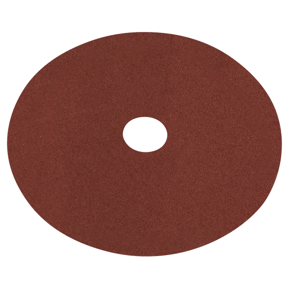 Worksafe® 100mm Fibre Backed Sanding Disc 60Grit - Pack of 25