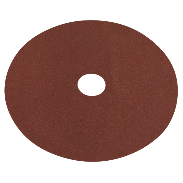 Worksafe® 100mm Fibre Backed Sanding Disc 80Grit - Pack of 25