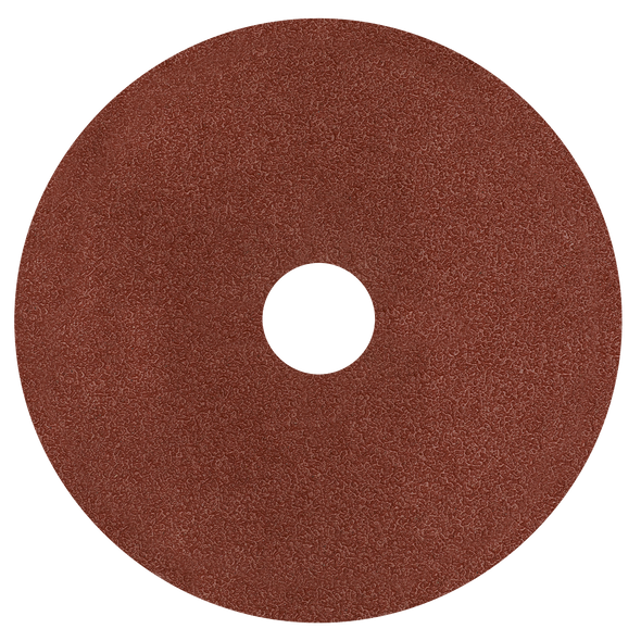 Worksafe® 125mm Fibre Backed Sanding Disc 40Grit - Pack of 25