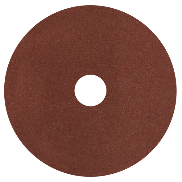 Worksafe® 125mm Fibre Backed Sanding Disc 80Grit - Pack of 25