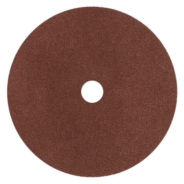 Worksafe® 175mm Fibre Backed Sanding Disc 40Grit - Pack of 25