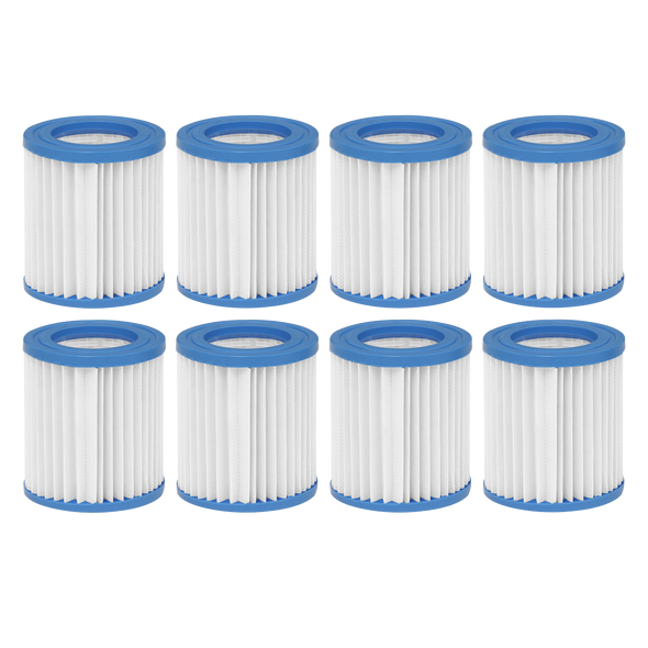 Dellonda Swimming Pool Filter Cartridge - Pack of 8 - DL117