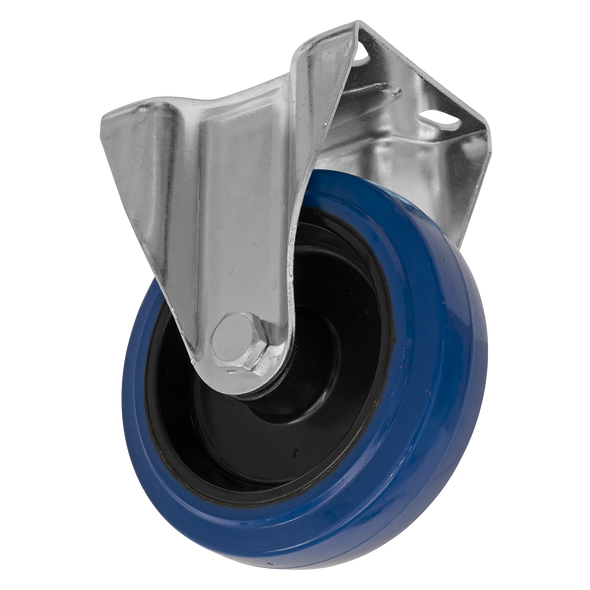 125mm Castor Wheel with Fixed Plate - SCW3125FPEM