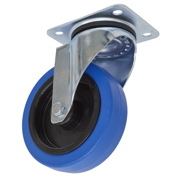 125mm Castor Wheel with Swivel Plate - SCW3125SP
