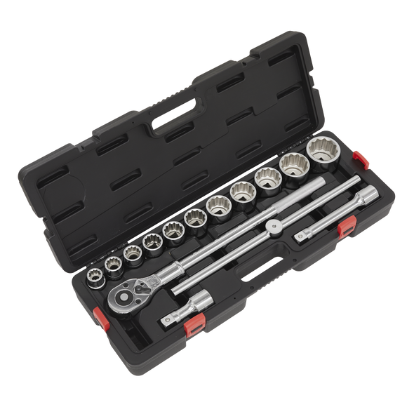 Premier Socket Set 3/4"Sq Drive 12-point 15pc - AK2583