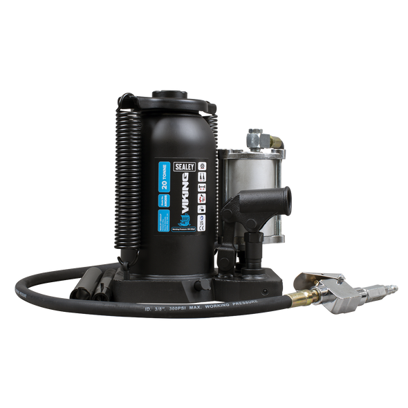 Viking Manual/Air Hydraulic Bottle Jack 20 Tonne - AM20S