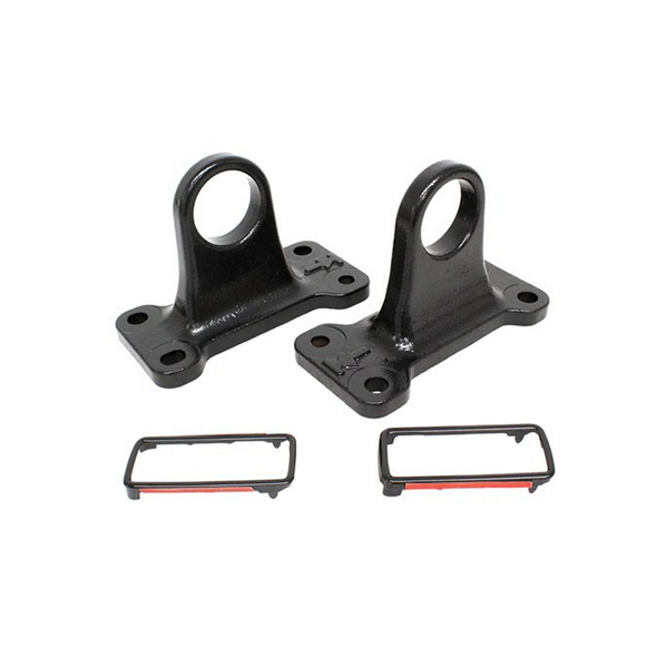 Terrafirma Rear Recovery Points - Pair - Black for Defender 2020