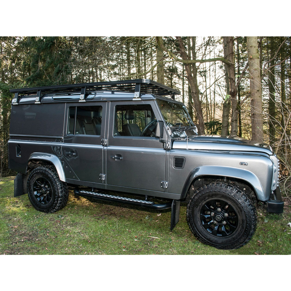 Defender 110 roof rack Terrafirma TF975 alloy expedition rack