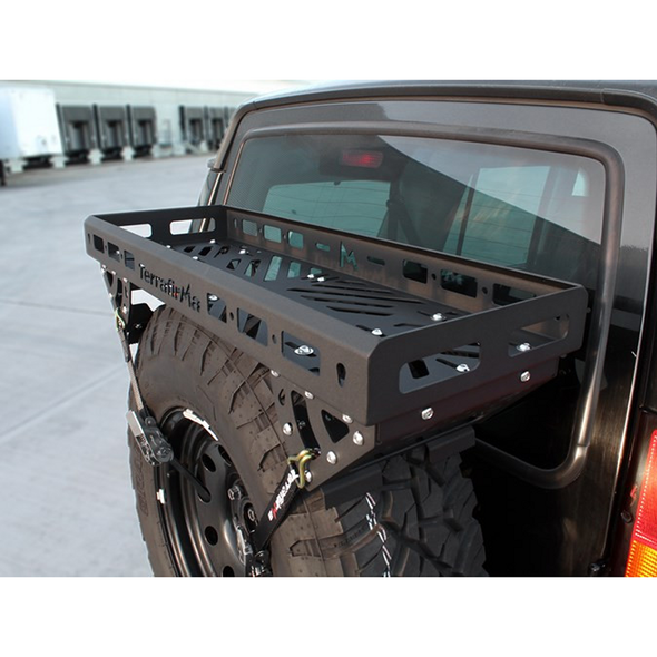 Terrafirma Spare Wheel Mounted Luggage Rack