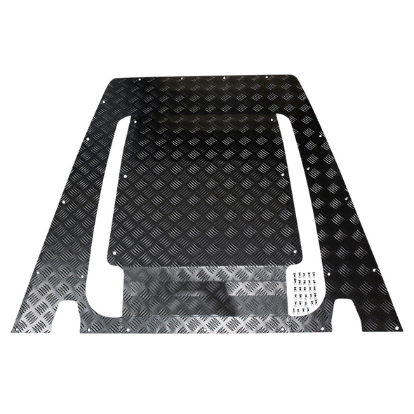 Terrafirma Bonnet Protection Plate - 3mm - Pumatec for Defender 90, Defender 110 - 2007 to 2016 - TF8211 from JGS4x4
