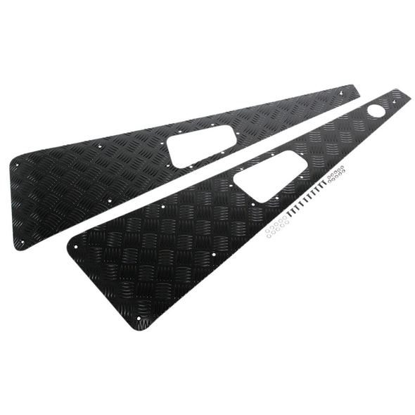 Terrafirma Wing Top Protectors - 3mm - Left Hand Aerial Hole for Defender 90, Defender 110 - 1983 to 2007 - TF8226 from JGS4x4